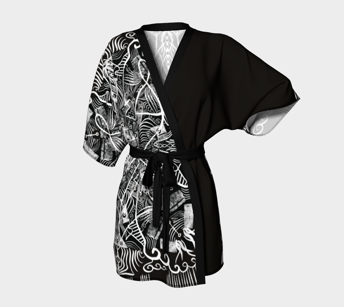 Kihara Robe ADRAYA - Kimono Robe – lightscribeshop